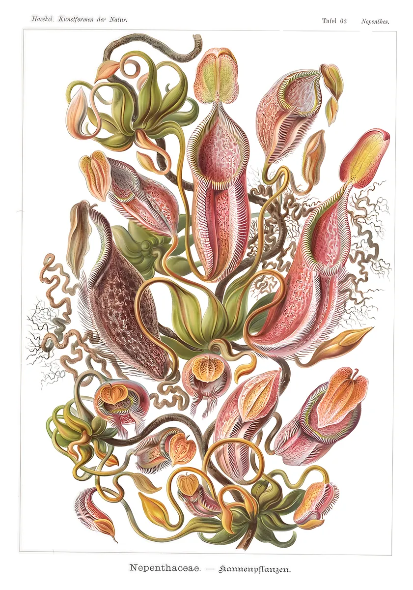 Nepenthaceae, Ernst Haeckel, 1904