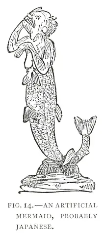 Sirena artificial, probablemente japonesa, Henry Lee, 1883
