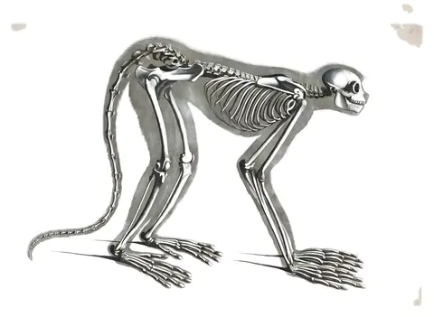 Lámina de Die vergleichende Osteologie, Edouard Joseph d’Alton, 1821-38