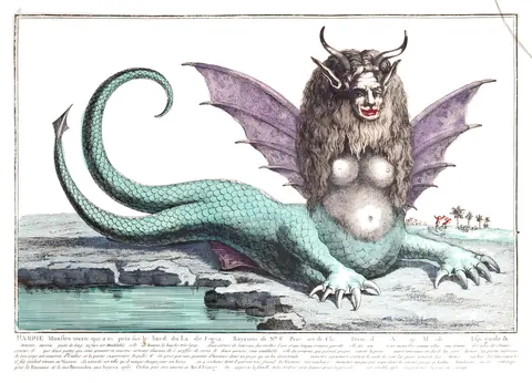 Arpía peruana, Anonymous, 18th century
