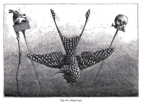 Juguete mágico, 1883